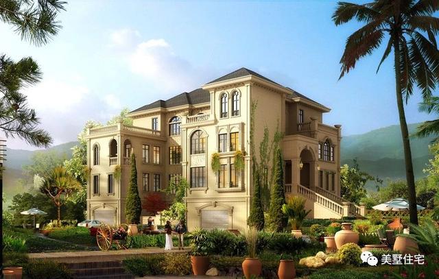 30套高端大氣的豪宅效果圖，貧窮限制了我的想象力