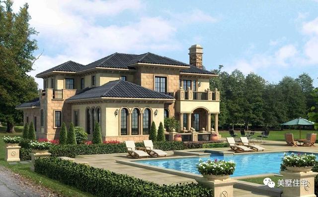 30套高端大氣的豪宅效果圖，貧窮限制了我的想象力