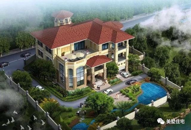 30套高端大氣的豪宅效果圖，貧窮限制了我的想象力