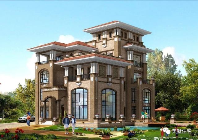 30套高端大氣的豪宅效果圖，貧窮限制了我的想象力