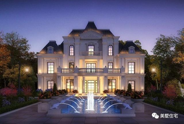 30套高端大氣的豪宅效果圖，貧窮限制了我的想象力