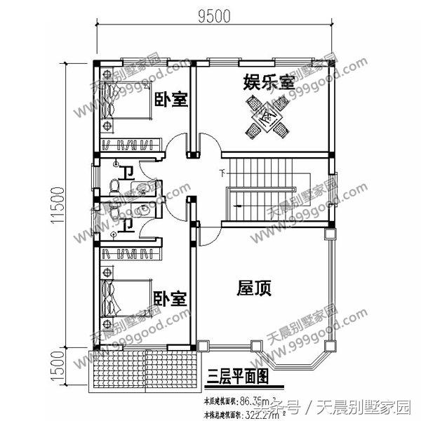 6款10米面寬別墅設計圖，顏值和實用性兼顧