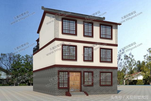 6款10米面寬別墅設計圖，顏值和實用性兼顧