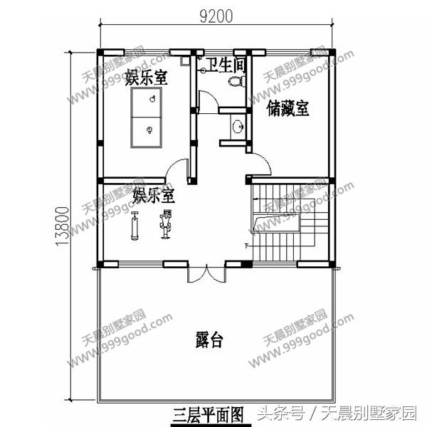 6款10米面寬別墅設計圖，顏值和實用性兼顧