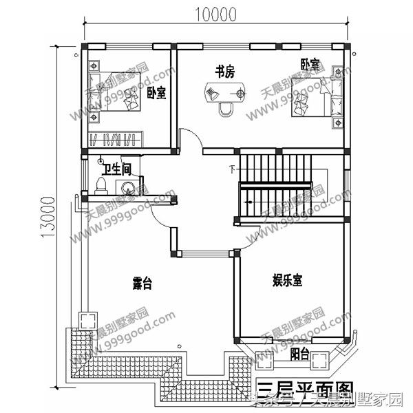 6款10米面寬別墅設計圖，顏值和實用性兼顧