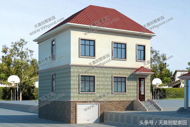 6款10米面寬別墅設計圖，顏值和實用性兼顧