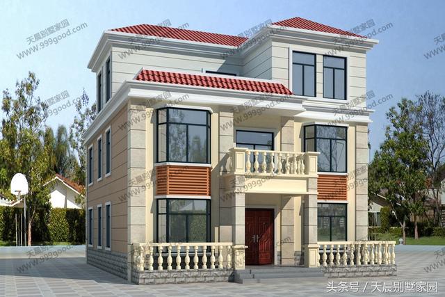 6款10米面寬別墅設計圖，顏值和實用性兼顧