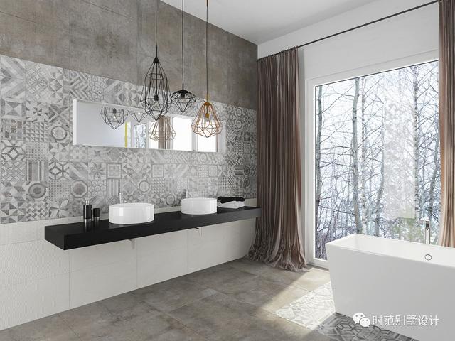 11X15m四層別墅設(shè)計(jì)方案圖，附室內(nèi)裝修效果圖