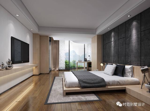 11X15m四層別墅設(shè)計(jì)方案圖，附室內(nèi)裝修效果圖