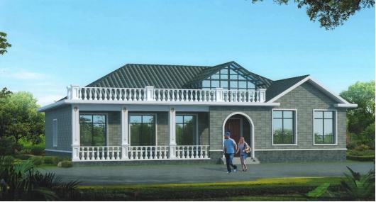 8套農(nóng)村一層建房別墅圖，比比哪款更好看