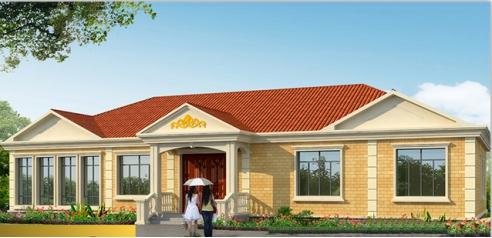 8套農(nóng)村一層建房別墅圖，比比哪款更好看