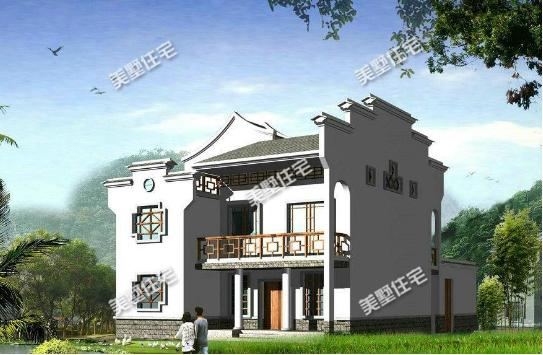 幾款2層中式農(nóng)村自建房設(shè)計(jì)效果圖，中國(guó)風(fēng)最經(jīng)典