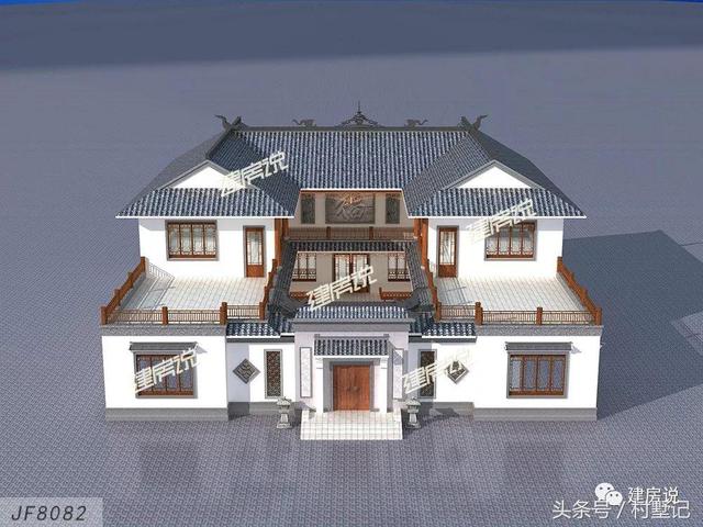 看完這套四合院別墅設(shè)計(jì)方案圖，誰還敢說歐式別墅漂亮