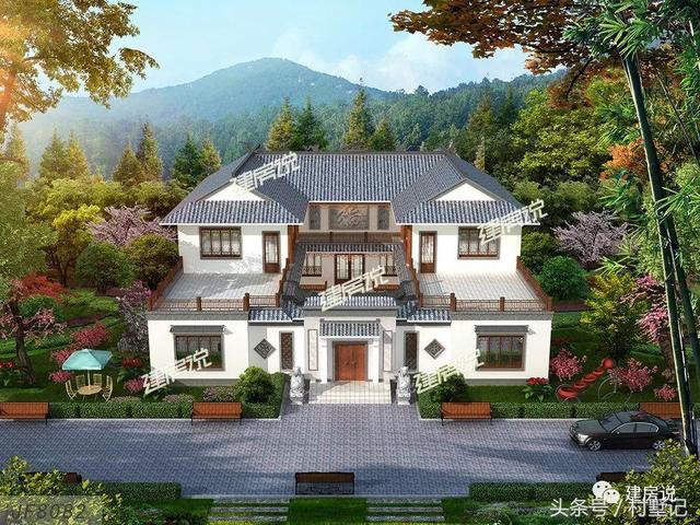 看完這套四合院別墅設(shè)計(jì)方案圖，誰還敢說歐式別墅漂亮