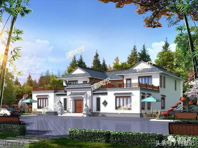 看完這套四合院別墅設(shè)計(jì)方案圖，誰還敢說歐式別墅漂亮