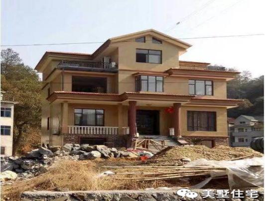 老家自建房外觀實(shí)拍，家家戶戶住別墅