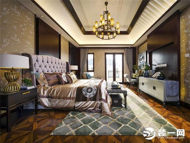 340平古麗古氣新中式風(fēng)格別墅裝修效果圖