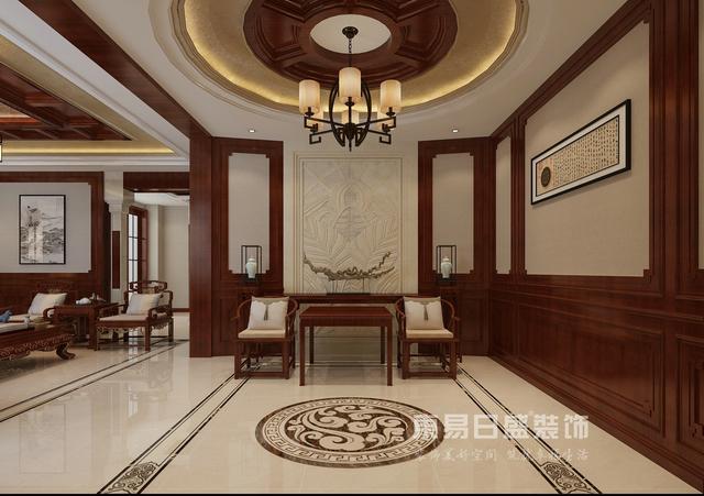 500平中式風(fēng)格別墅裝修實拍圖，大氣，上檔次