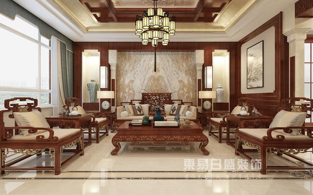 500平中式風(fēng)格別墅裝修實拍圖，大氣，上檔次