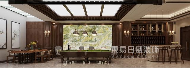 500平中式風(fēng)格別墅裝修實拍圖，大氣，上檔次