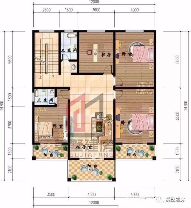 3款好看的農(nóng)村建房戶型方案圖，這幾年很流行