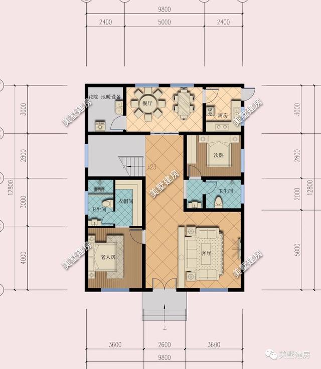 3款好看的農(nóng)村建房戶型方案圖，這幾年很流行