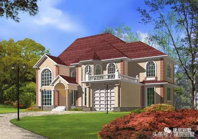 鄉(xiāng)村田園別墅外觀效果圖大全，美不美，自己看