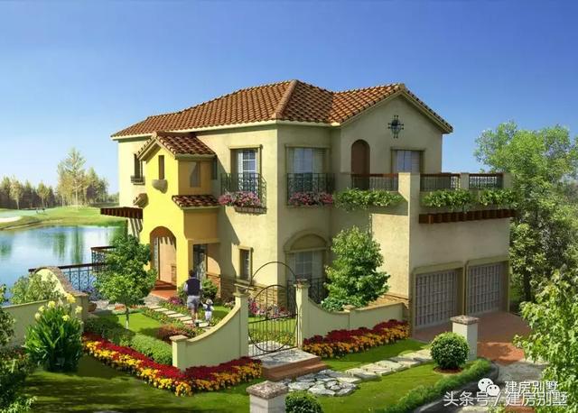 鄉(xiāng)村田園別墅外觀效果圖大全，美不美，自己看