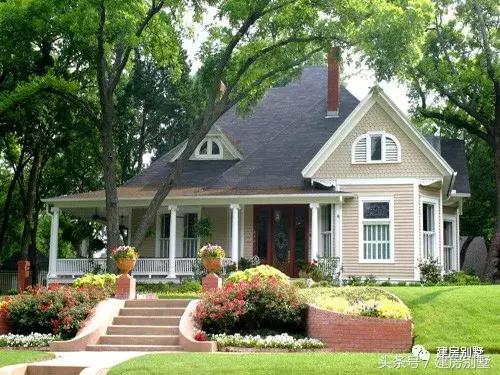 鄉(xiāng)村田園別墅外觀效果圖大全，美不美，自己看