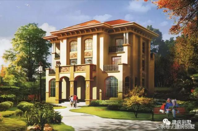 鄉(xiāng)村田園別墅外觀效果圖大全，美不美，自己看