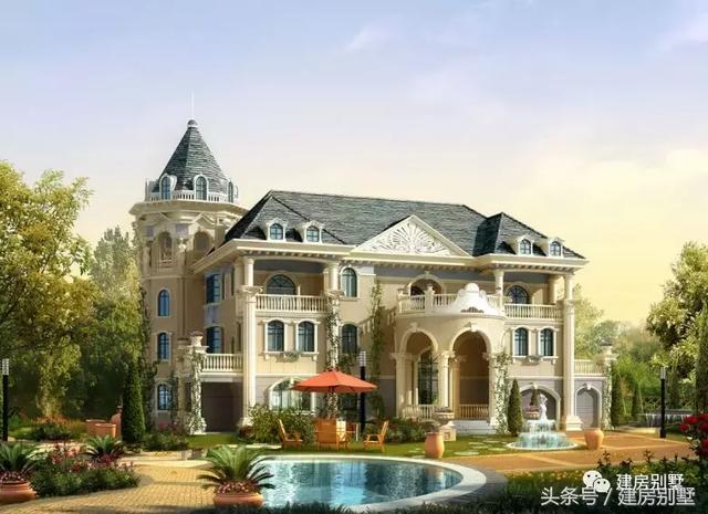 鄉(xiāng)村田園別墅外觀效果圖大全，美不美，自己看