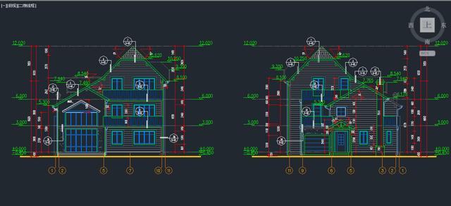 面寬12.5米農(nóng)村三層樓房設(shè)計(jì)，富有濃郁的田園氣息
