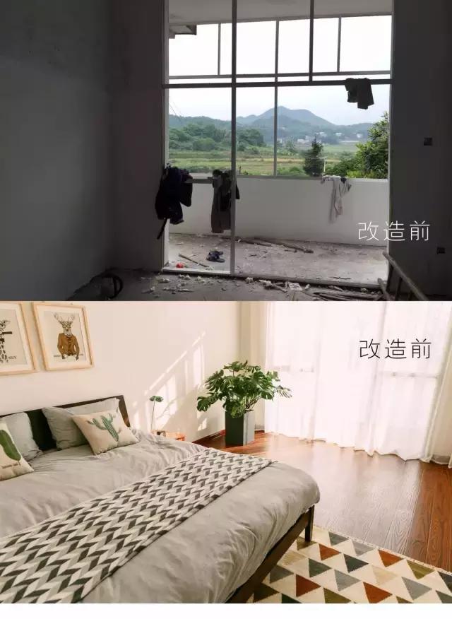 鄉(xiāng)村舊二層樓房改造，改成文藝青年小公寓