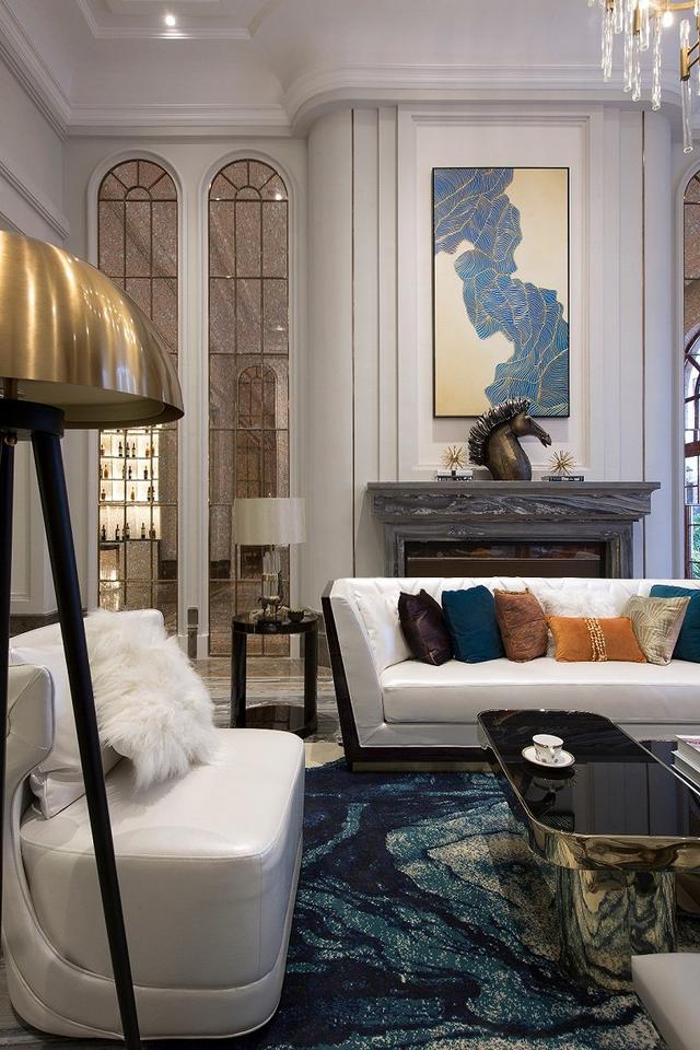 獨(dú)棟別墅美式輕奢裝修案例實(shí)拍，看完忍不住贊