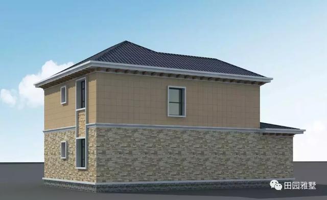 帶配房廚房的二層農(nóng)村房屋設(shè)計圖，看好就開建啦