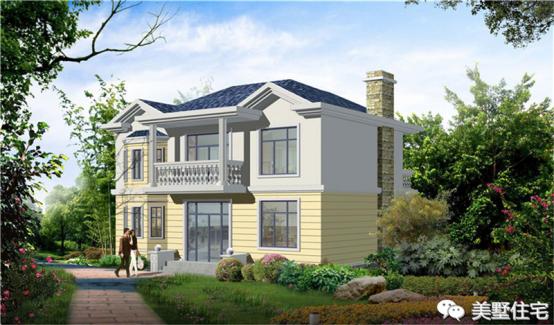 24款好看的住宅外觀效果圖，一二三層都有