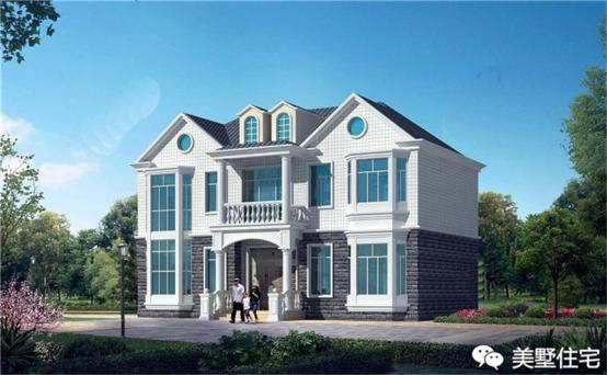 24款好看的住宅外觀效果圖，一二三層都有