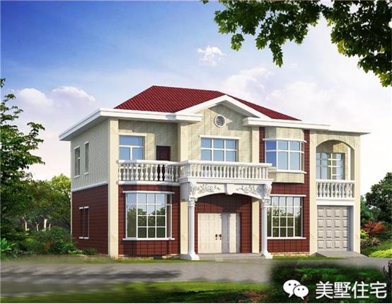 24款好看的住宅外觀效果圖，一二三層都有