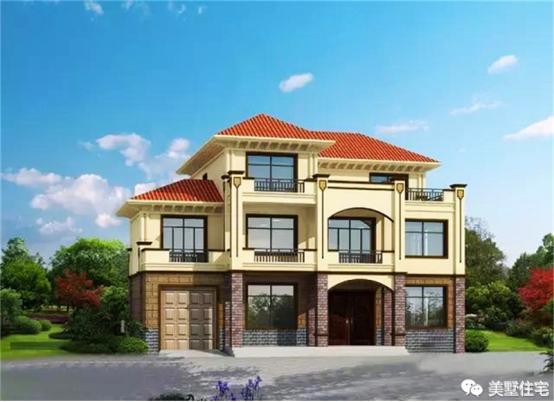 24款好看的住宅外觀效果圖，一二三層都有