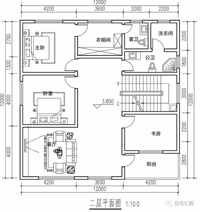 12×12米宅基地選這套自建房設(shè)計(jì)圖，準(zhǔn)沒錯