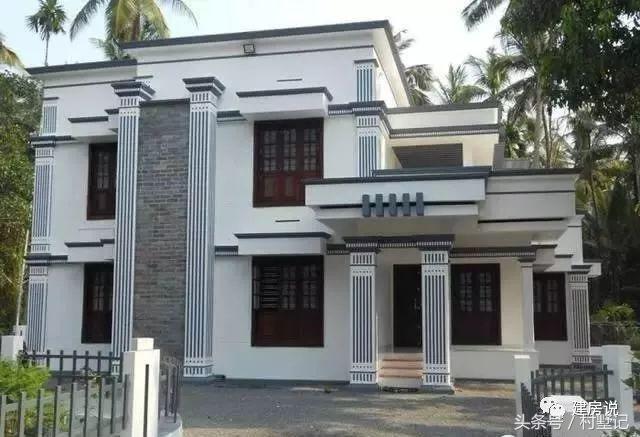 農(nóng)村自建別墅實(shí)景照大全，路人搶著拍照分享