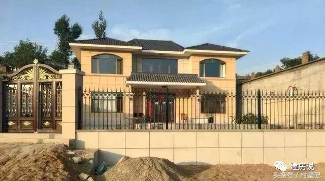 農(nóng)村自建別墅實(shí)景照大全，路人搶著拍照分享