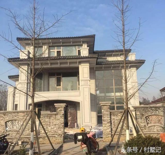 農(nóng)村自建別墅實(shí)景照大全，路人搶著拍照分享