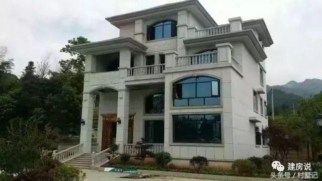 農(nóng)村自建別墅實(shí)景照大全，路人搶著拍照分享