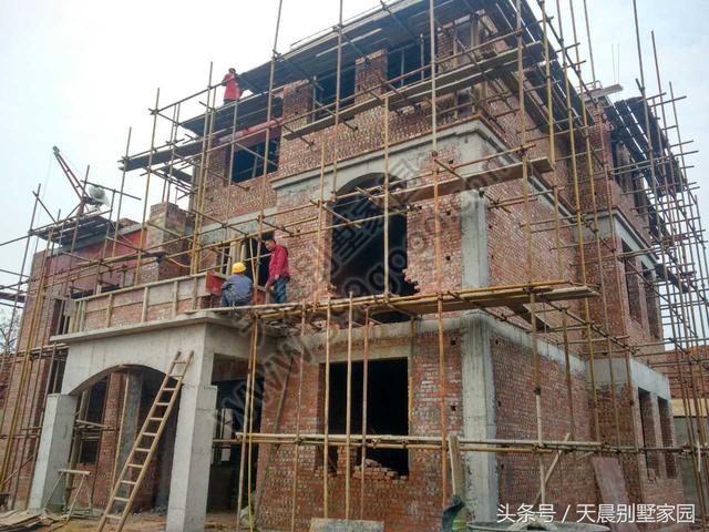 15米X15米三層自建樓房設計圖，附完工圖