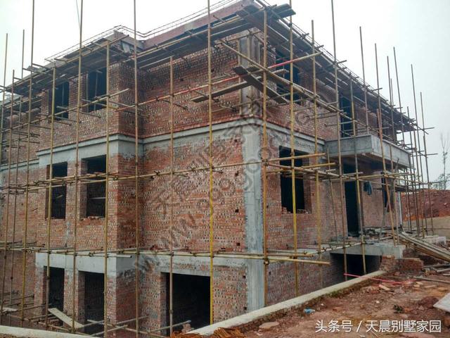 15米X15米三層自建樓房設計圖，附完工圖