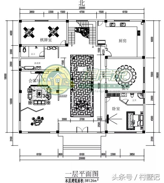 新中式別墅設計圖，附裝修、庭院實拍，魅力無窮