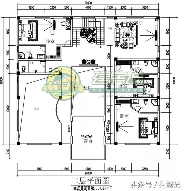 新中式別墅設計圖，附裝修、庭院實拍，魅力無窮