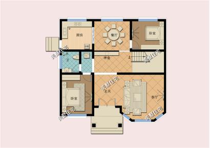 新農(nóng)村建設(shè)推薦的3款住宅戶型圖，村里都滿意