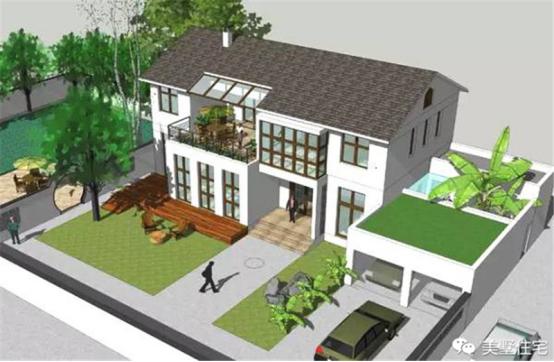 最新中式兩層自建樓房設(shè)計圖，適合農(nóng)村人